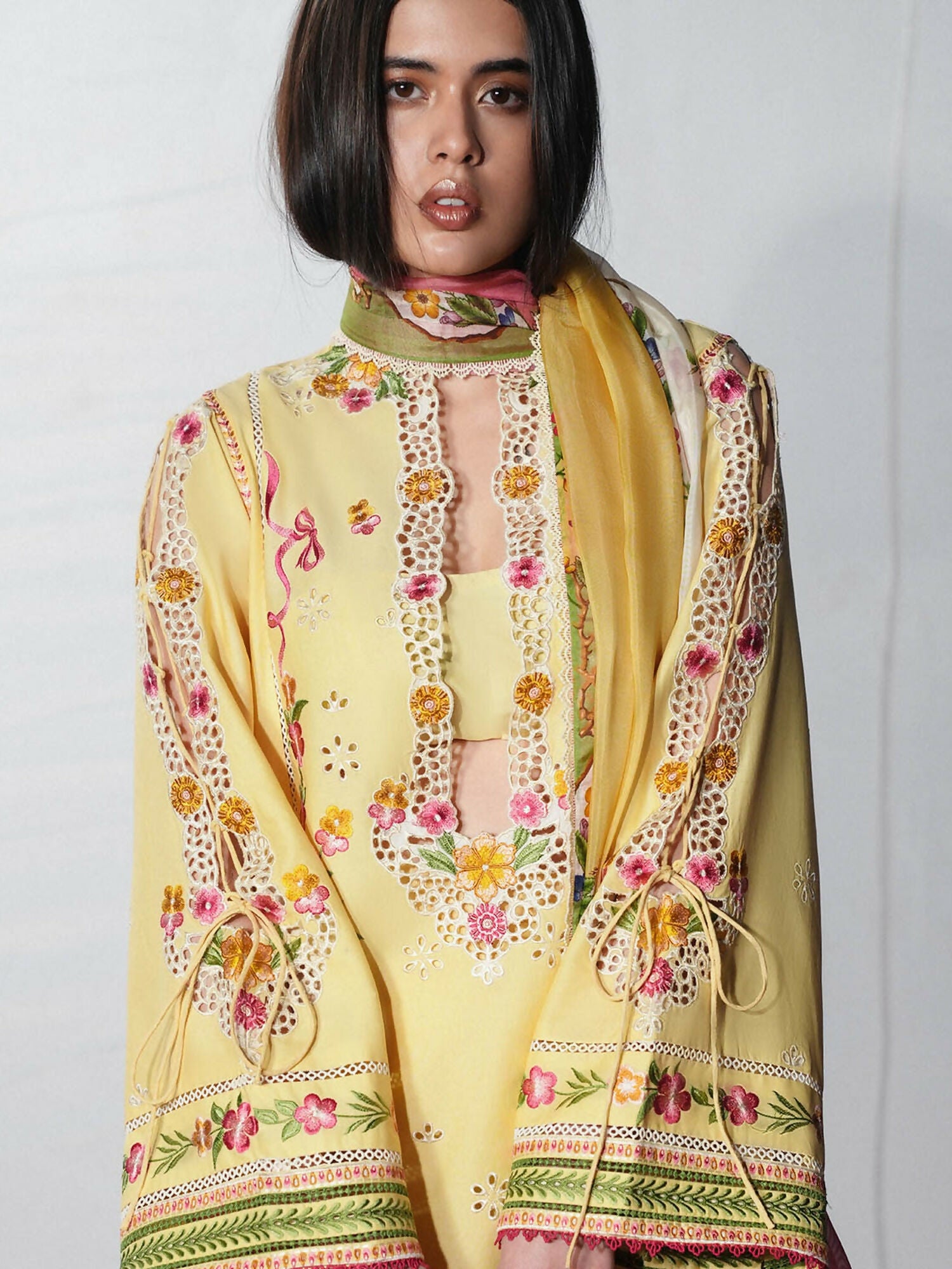 Jugnu by Hussain Rehar The Reserved View SS/Edit I Cotton Embroidered Unstitched 3-Piece Suit-Jahan