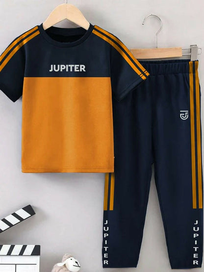 Jupiter Printed Three Stripes Tracksuit-14536