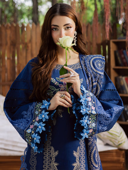 Parishay Winterwood Tales Khaddar Embroidered Stitched 3-Piece Suit-WW - 02