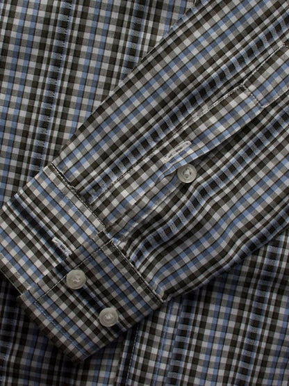 Funkys Vertical Checkered Casual Shirt-8689