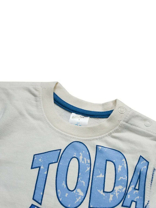 Funky's Today & Yesterday Printed Sweat Shirt-9097