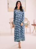 Panache Apparel Crepe Embroidered Stitched Suit-Waves