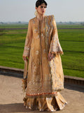 Hussain Rehar Organza Embroidered Unstitched 3-Piece Suit-Sundal