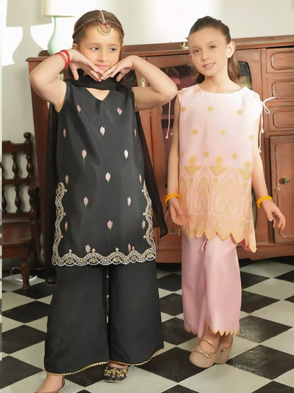 Panache Apparel Noore Eid Edit Cotton Embroidered Stitched Suit-Laadli