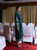 Jugnu by Hussain Rehar Summer Pret'25 Edit III Cotton Embroidered 2-Piece Suit-Tanav