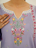 Kachy Dhaagy Lawn Embroidered Stitched 3-Piece Suit-Eilara