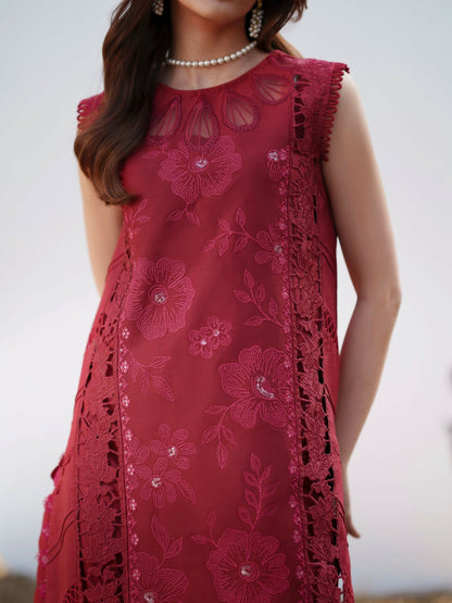 Parishay Summer Queen Lawn Embroidered Unstitched 3-Piece Suit-SQ-01