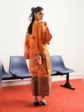Hussain Rehar Pay Day Vol III Raw Silk Printed Stitched 2-Piece Suit-Fiere