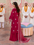 Mahnur Husn e Jahan Luxury Lawn Embroidered Unstitched 3-Piece Suit-Leyla