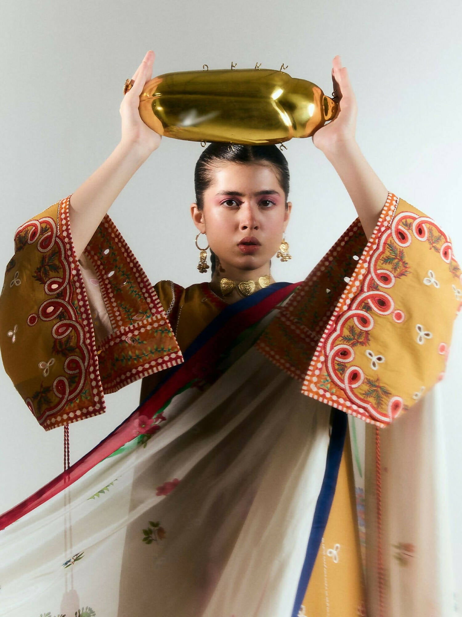 Jugnu by Hussain Rehar SS'25 Edit II Cotton Embroidered Unstitched 3-Piece Suit-TANIM