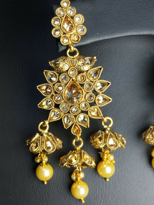 H&A Jewellery Polki Earings