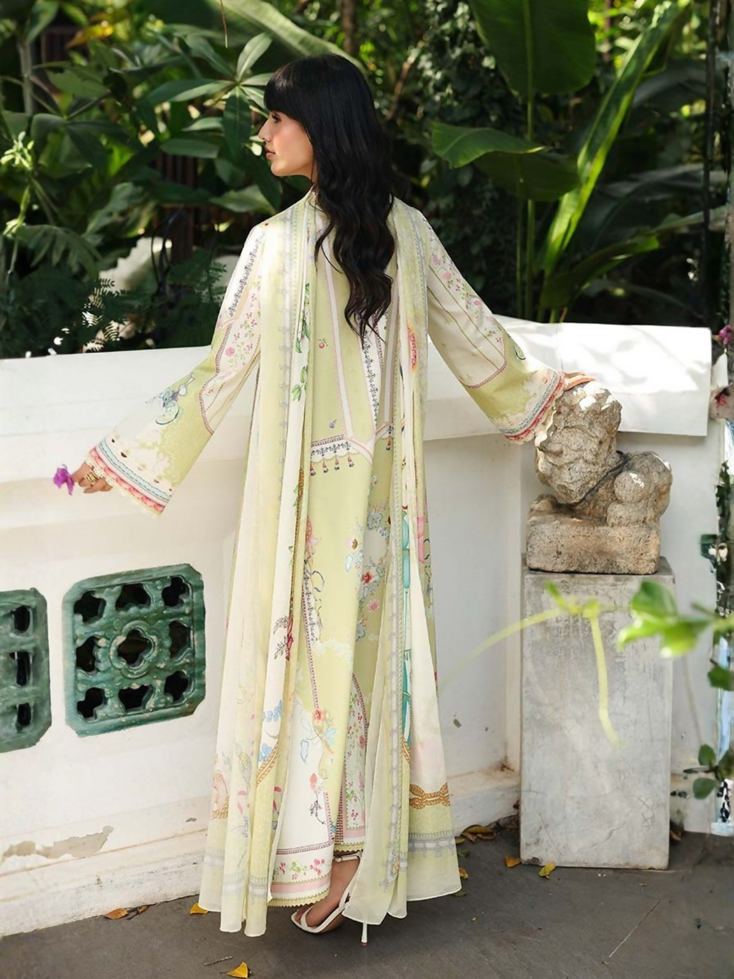 Qalamkar Qprints Lawn'26 Embroidered Unstitched 3-Piece Suit-AX-06-(B)-Vaila