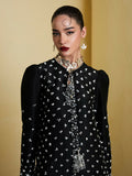 Hussain Rehar Pret SS'25 Raw Silk Embellished Stitched 3-Piece Suit-Kiara