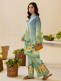 Panache Apparel Crepe De Luxe Crepe Printed Co-Ord Set-Xyra