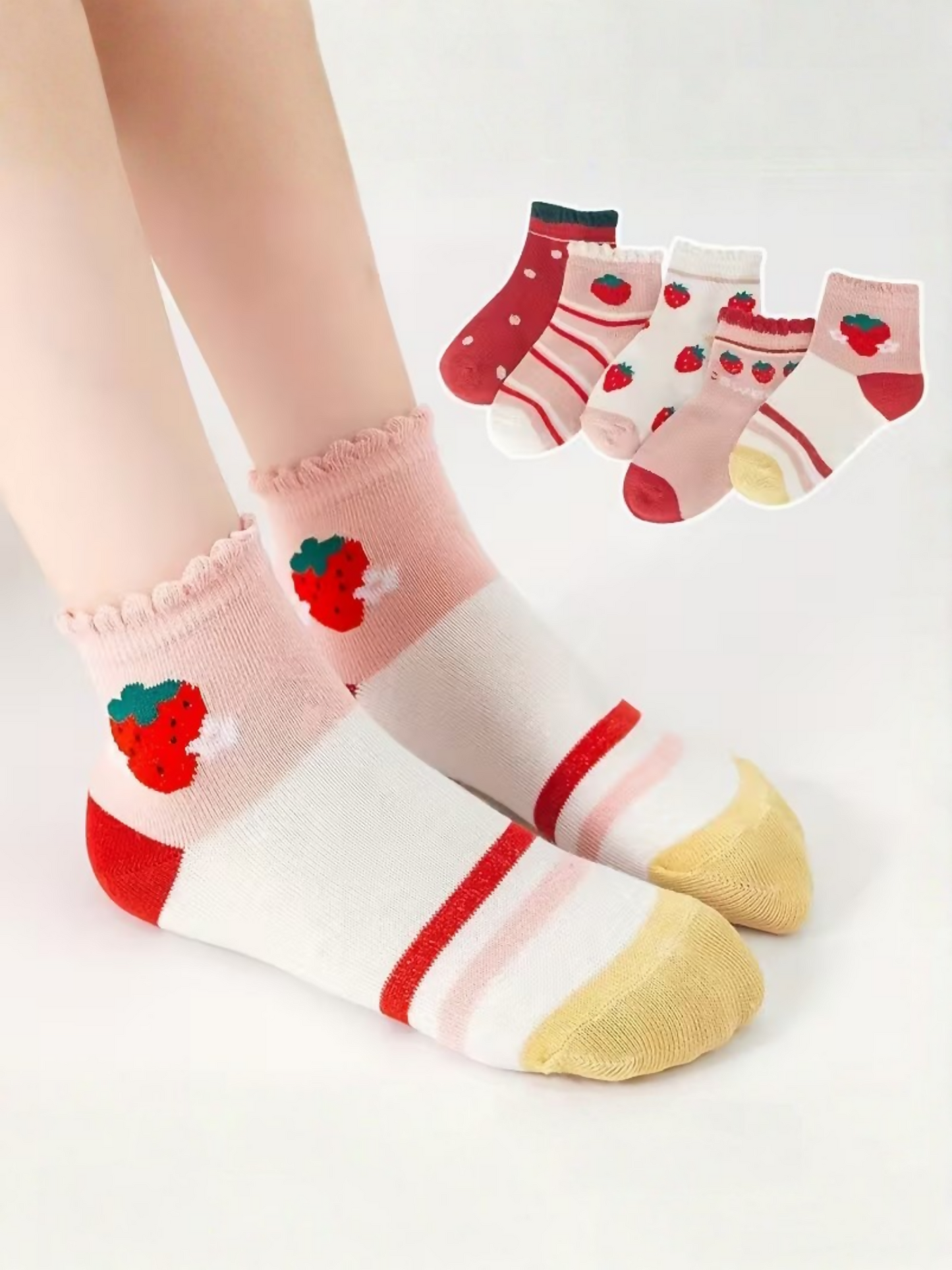 Mum n Bub Printed Crew Socks