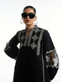 Jugnu by Hussain Rehar SS'25 Eid Pret Edit II Cotton Embroidered 2-Piece Suit-Yuri