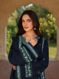 Panache Apparel Khaddar Embroidered Stitched Suit-Zeen-Black
