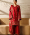 Panache Apparel Mistfall Ramadan Edit Cotton Embroidered Stitched Suit-Terracotta