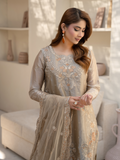 Noori Silk Embroidered Stitched 3-Piece Suit