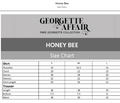 Hemstitch Georgette Stitched 2-Piece Suit-Honey Bee
