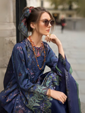 Sobia Nazir Summer Vital Satin Embroidered Unstitched 3-Piece Suit-ST24-04