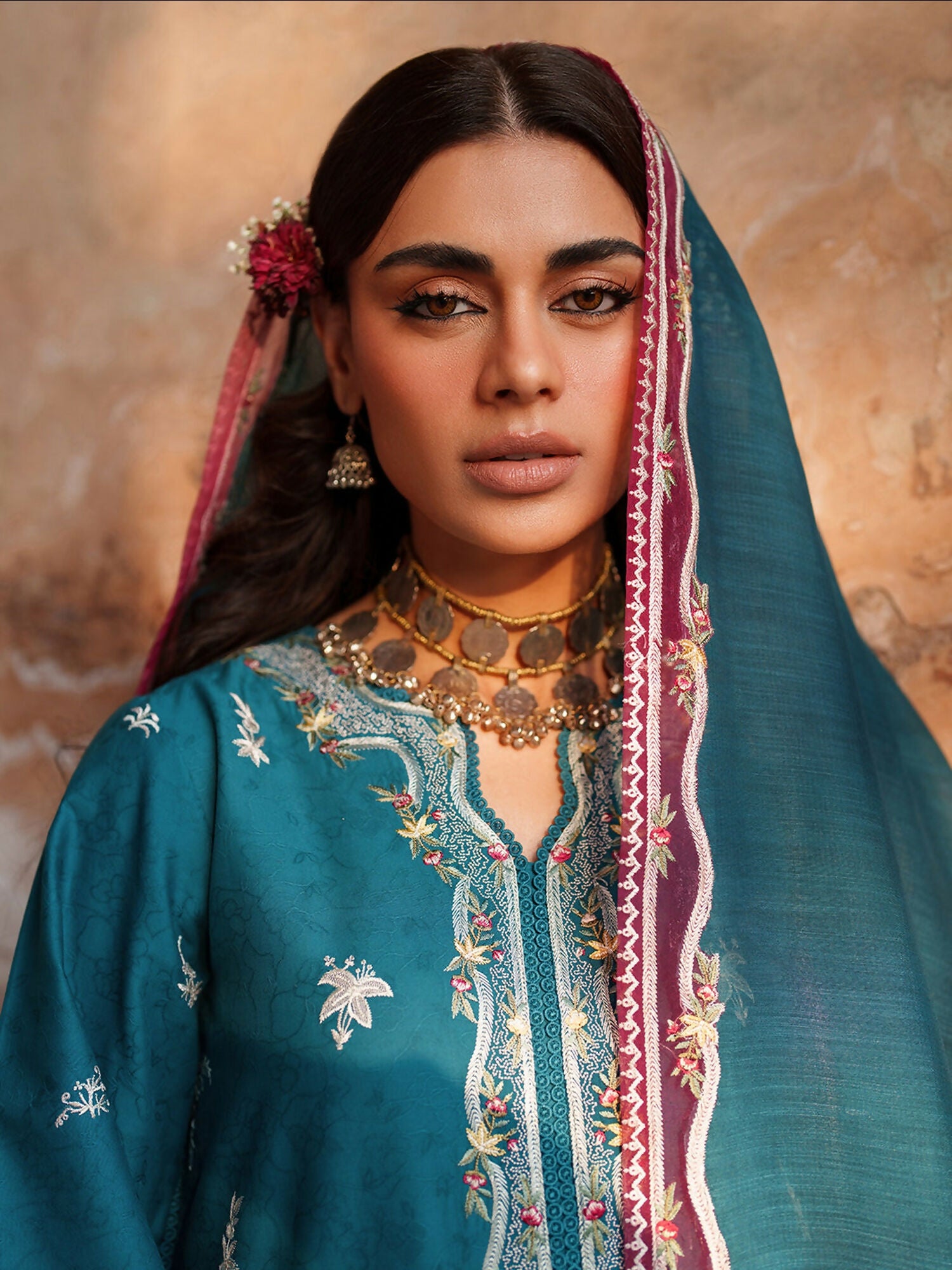 Binilyas Suroor Eid Pret'26 Lawn Embroidered Stitched 3-Piece Suit-243-B
