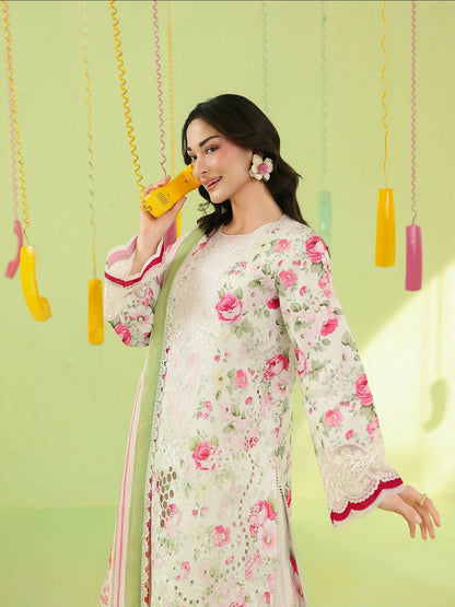 Mahnur Anaya Summer Vol 2 Lawn Embroidered Unstitched 3-Piece Suit-AN-2-19