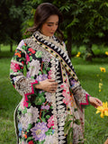 Mahnur Gardenia Khaddar Embroidered Stitched 3-Piece Suit-GR-10