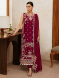 Mahnur Florence Luxury Lawn Embroidered Unstitched 3-Piece Suit-Arleen