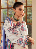 Binilyas Mehroze Luxury Lawn Embroidered Unstitched 3-Piece Suit-92 - A