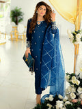 Allure By IH Katan Silk Embellished Stitched 3-Piece Suit-Stardust