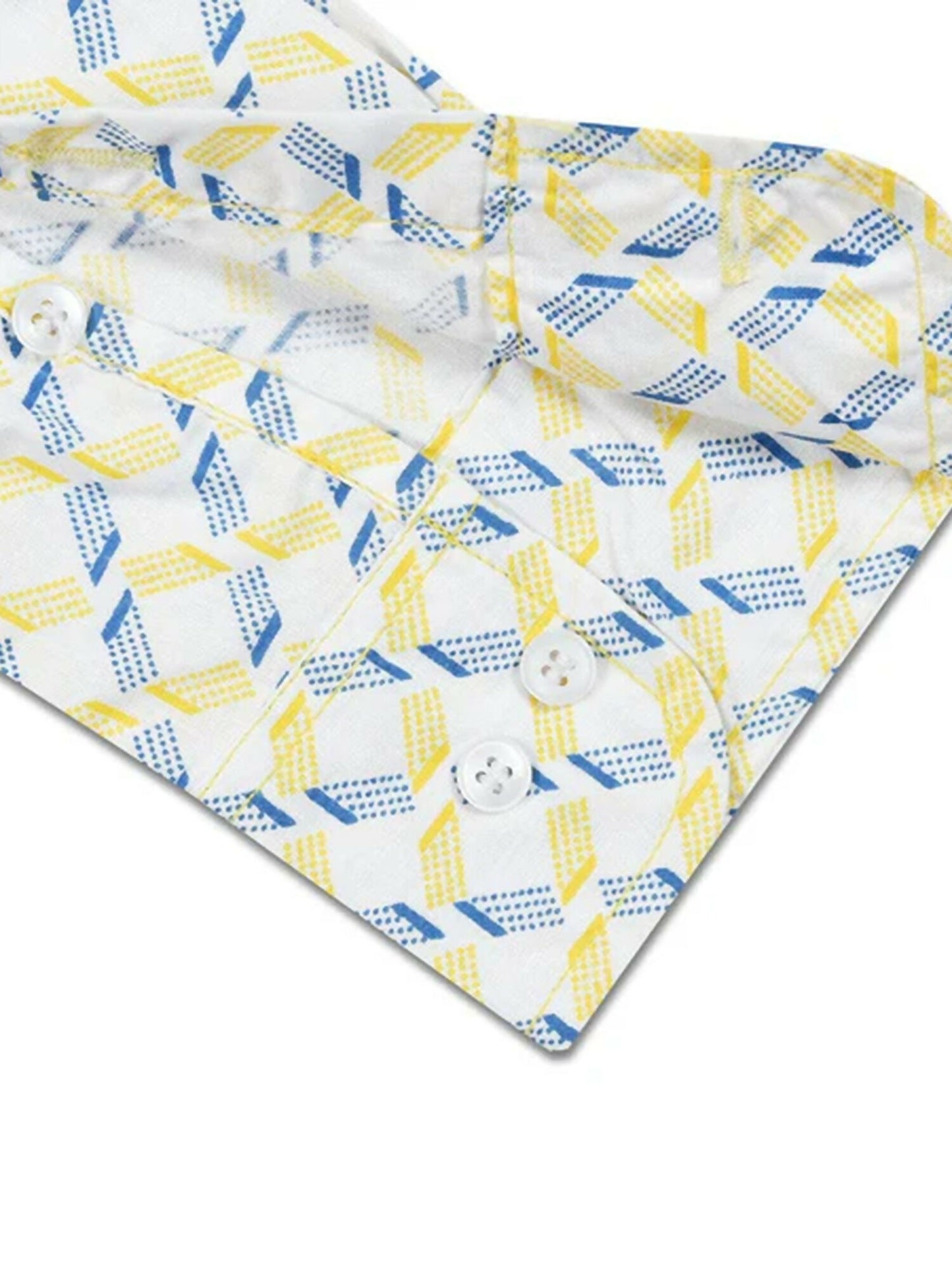 Funky’s Printed Rage Blue Lift Shirt-10233