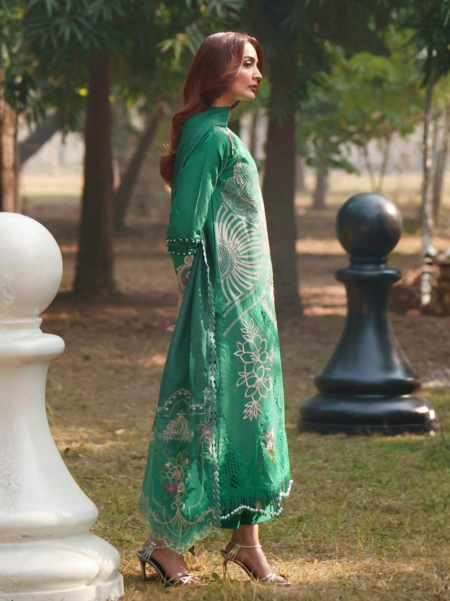 Parishay Summer Queen Lawn Embroidered Unstitched 3-Piece Suit-SQ-11