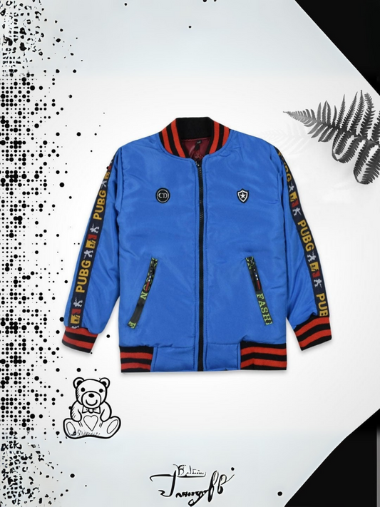 Polyester parachute puffer jacket with lightweight polyester padding, quilted design, and warm winter insulation.
