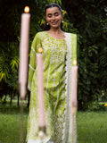 Mahnur Gardenia Khaddar Embroidered Unstitched 3-Piece Suit-GR-03