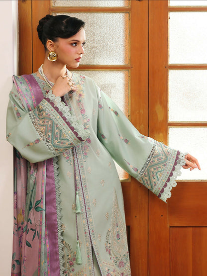 Binilyas Lumina Summer Lawn Embroidered Unstitched 3-Piece Suit-L77-A