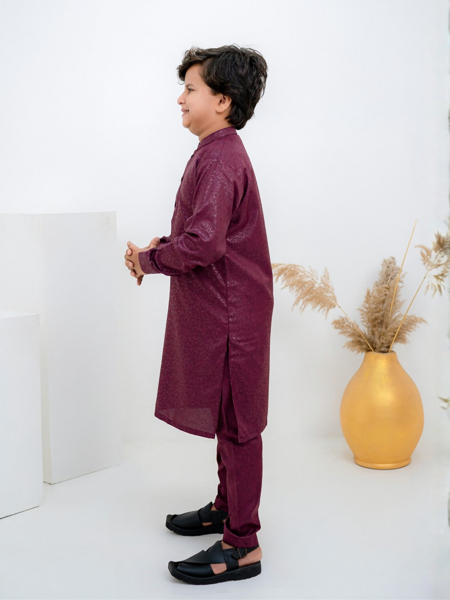 Wearmani Wash & Wear Stitched Kurta Pajama-MKP-087