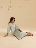 Mahnur Lawn Embroidered Stitched 2-Piece Suit-Crystal