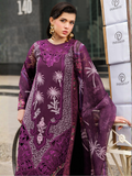 Parishay Monaco Luxury Lawn'26 Embroidered Unstitched 3-Piece Suit-MN-12