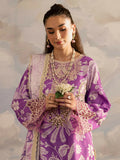 Mahnur Kaia Slub Linen Embroidered Unstitched 3-Piece Suit-K- 10