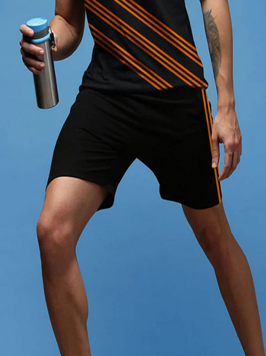 Funky's Three Stripes Moisture Wicking Short-13935
