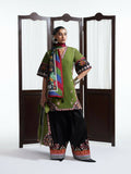 Jugnu by Hussain Rehar SS'25 Eid Pret Edit II Cotton Embroidered 2-Piece Suit-Lavanya