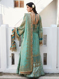 Hussain Rehar Darlings Festive'25 Organza Embroidered Unstitched 4-Piece Suit-Miraye