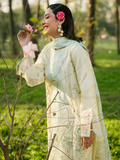 Binilyas Lawn Embroidered Stitched 3-Piece Suit-236 - B