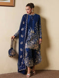 Hussain Rehar Pret SS'25 Raw Silk Embellished Stitched 3-Piece Suit-Twil