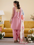 Mahnur Ember Lawn Embroidered Stitched 3-Piece Suit-EM-007