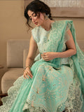 Mahnur Sirene Luxury Lawn'26 Embroidered Unstitched 3-Piece Suit-S-08
