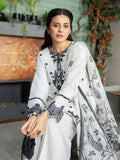 Panache Apparel Solid Story Cotton Lawn Embroidered Stitched Suit-Faye