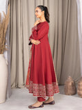Panache Apparel Winter Basics Khaddar Embroidered Stitched Suit-Feathers