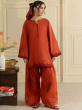 Mannat Clothing Boho Summer'26 Cotton Embroidered Stitched Suit-Amberveil